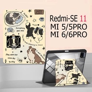 เคสแท็บเล็ตพลิก ที่ใส่ปากกาในตัว  สําหรับเคสแท็บเล็ต Redmi Pad SE 11 เคสแท็บเล็ต เคสฝาพับ เคส xiaomi