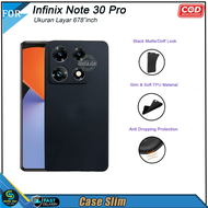 Promo Case Infinix Note 40 40 Pro 30 Pro Note 30 Hot 40 Hot 40i Hot 40 Pro Hot 30i Hot 30 Softcase Slim Black Protect Casing