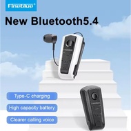 Upgraded Fineblue F910 Wireless Bluetooth Headset Heaphones in Lotus Earphone with Clip Handsfree Re