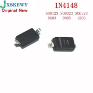 100PCS/Lot 1N4148 SMD SOD123 1206 SOD323 0805 SOD523 0603  Switching Diode 1N4148WS IN4148 T4