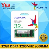 Adata 32GB DDR4 3200Mhz Sodimm Notebook RAM