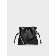 SAIME 2WAY抓皺束口流浪小包 (XS) Drawstring Crossbody Bag