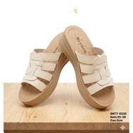 Women's slippers with soft sole, 3cm high, comfortable to move in - (6NTT)