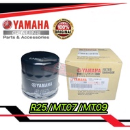 R25 YAMAHA OIL FILTER R25 MT07 MT09 100% ORIGINAL YAMAHA MT07 MT09