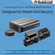 BlackVue DR970X Box-2CH Plus Dashcam⎜64GB⎜4K UHD + 1080p FHD⎜Remote+Cloud Ready⎜Sony Starvis2