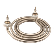 2500W 220V 4 Rings Water Heater Element SUS304 Pancake Coil 2-pin Heating Element for Barrel