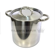Supra Stainless Stockpot 40 Qt Jumbo Cooking Pot 37.3 Liters