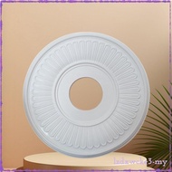 [LzdxwckefaMY] Ceiling Decorative Ceiling Plate French Design PU Ceiling Plate Chandelier Decorative