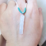 【親翠】天然翡翠 冰嬌放光仿真竹節項鍊 | 特色竹節 | 老師父雕