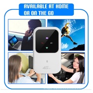 4G LTE Mobile WiFi Wireless Router Hotspot LED Lights Supports 10 Users Portable Router Modem for Car Home Travel