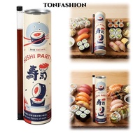 TONFASHION Sushi Packaging Box, Thickened with Lid Sushi Push Box,  Sealed Food Grade Sushi Storage 