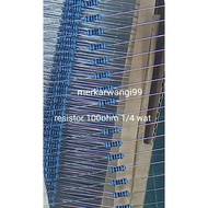 Resistor 1/4 Watt resistor 100 Ohm (100pcs)