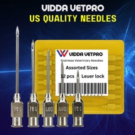 Vidda VetPro stainless needle for syringe 1 dozen stainless steel needle veterinary syringe needle