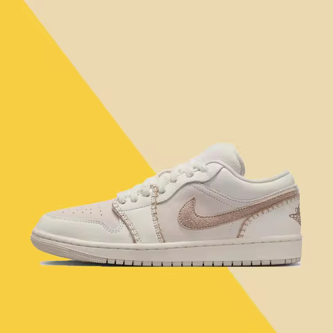 NIKE Air Jordan 1 Low Retro Basketball Shoes Unisex Style Comfortable Breathable Lightweight Slip-Re