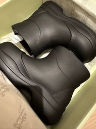 全新Rockfish短雨靴（黑色韓國尺碼24.0）