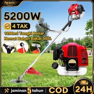 【REAIM】MESIN POTONG RUMPUT 52CC 5200W 4 TAK 10000R/M 1.2L BRUSH CUTTER 4 TAK GENDONG BENSIN 90 POWER