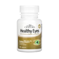 ready stock🍀EXP 12/2027, 21st Century , Healthy Eyes,Extra with Lutein,Zinc & Vitamin B, 36 Tablets