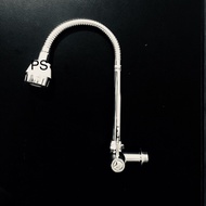 Flexible Wall Sink Faucet Kitchen Sink Faucet 1/ 2 inch