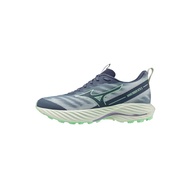 MIZUNO Wave Rider GTX 2 Wide Women's Road Running Shoes - Grey x Green