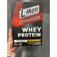 L-Men Whey Advanced Cappuccino 250 gram - Suplemen Tinggi Whey Protein