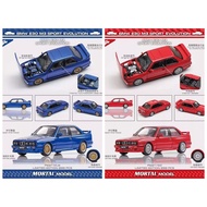 Ready Stock [mortal BMW e30 m3 sport evolution] 1: 64 Alloy Open Cover Model 1.Brand New Unopened, F