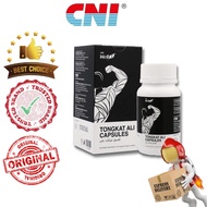 CNI Tongkat Ali Capsule (60 x 300mg) - Energy Booster, Muscle Build Up, Pure Tongkat Ali, Stamina &amp; Halal JAKIM