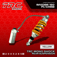 TRC Racing CNC 285mm Shock Suspension Raider 150 Carb / Fi Fully Adjustable Shock 2005-285