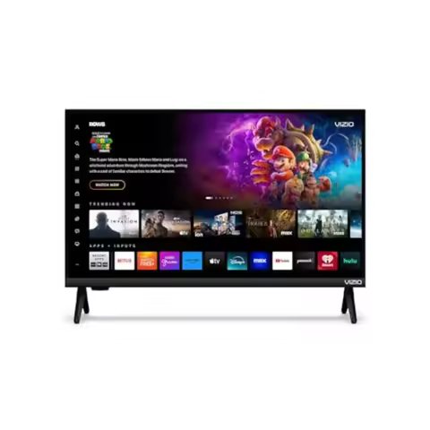24 Inch V Series LED Smart HD TV 720p Bluetooth Compatible, Works with Airplay 2 and Google Cast, wi