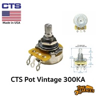 CTS EP-4880 Vintage Style 300KA Potentiometer Electric Guitar Butt Made in USA