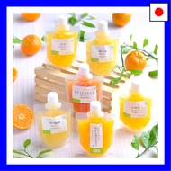 Miyamoto Orange Garden Mandarin Jelly, Mandarin Orange Jelly, Gift Set, Ehime Agar, 100g Pouch Assor