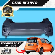 Perodua Myvi Se 2 Se2 2008-2010 Rear Bumper Belakang Pp Material Plastik Fastlink