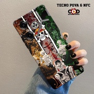 HP New Anime Case - Latest Tecno Pova 6 NFC Softcase - Tecno Pova 6 NFC Phone Case - Tecno Pova 6 NF