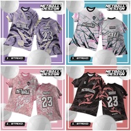 【Free Custom Name Number】 NETBALL Jersey Vollyball Pink NEW Design VOLLEYBALL FULL SUBLIMATED Volley