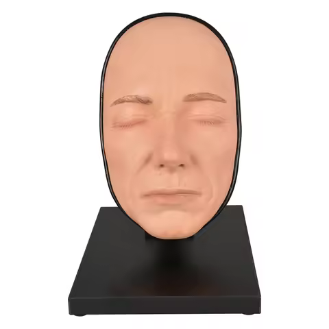 Multi-Directional Female Facial Injection Training Model Silicone Injection Mannequin Face Model for