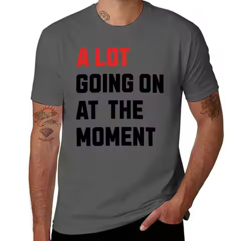Lot at the Going A On Moment T-Shirt Work Outdoor T-Shirt for Men