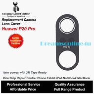 Replacement Camera Lens Cover for HW P20 Pro Lite with 3M Tape Ready