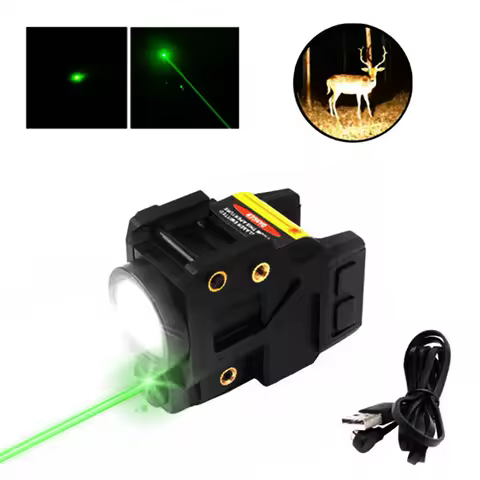 Best Selling Green/Blue Laser Sight Flashlight Rechargeable For Glock 17 19 Taurus G2C G3C