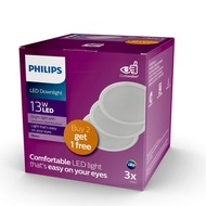 Okay Price.. Philips Led Downlight Multipack Meson Package 13Watt 59464 (13W 13W 13Watt) 80