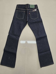 HARDJEANS ม้าเขียว กางเกงยีนส์ขาม้า vintage denim Boot cut (ทรงขาม้า) 18Oz.(Hard Jeans) อาร์คซ่อน ริ