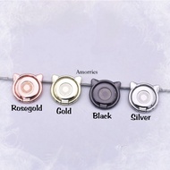 CompleteDong- Iring Baseus Cat Model Similar to the Original Cute Mobile Phone Ring Casing Holder/ R