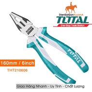Crv 6inch 160mm TOTAL THT Electric Pliers And Pliers210606 - Electricity Through Asia
