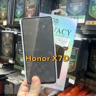 ฟิล์มกระจกกันเสือก Honor X7D ตรงรุ่น! ฟิล์มกระจกนิรภัยกันรอย(Full Glue)(Black)