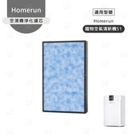 Homerun - 霍曼寵物空氣清新機 S1 淨化濾芯(1片)|適用於霍曼寵物空氣清新機S1|寵物飲水機濾芯|多重過濾|清凈機-平行進口貨