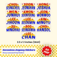 SEVENTEEN Jeepney Stickers