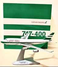 國泰 747-400 (VR-HOP)飛機模型 30週年特別版 1:400