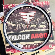 วงล้อ Falcon Argon 17-1.40 ทูโทนทราย สีดำ สีน้ำเงิน สีทอง สีแดง