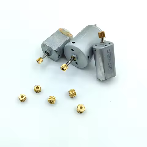 0.3M Modulus 8T 9T 10T 11T 12T 13T 14T 15T 16T 17T 18T Teeth Metal Copper Brass Gear Motor Spindle F