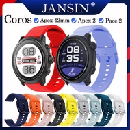 Coros Pace 2 Sport Silicone Strap Coros Apex 42mm Band replacement Watchband Coros Apex 2 smart watc