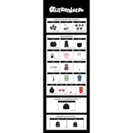 ((Store 2/Supermarket Pick-Up Payment) Daigou LE SSERAFIM Official Crazy Kids Never Die Merchandise 