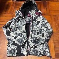 日本 Superdry original Windcheater Japan 女裝外套 玫瑰花